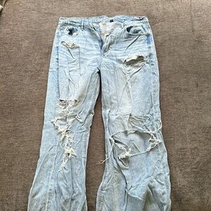 American eagle ripped jeans